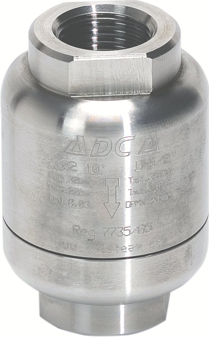 TSS22 - Purgeur thermostatique en acier inoxydable PN 40.